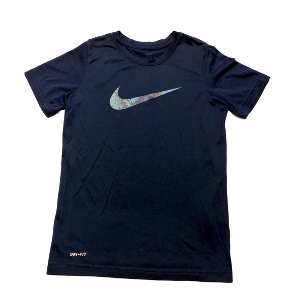 Nike Other - Boys size small Nike dri-fit dark blue tshirt